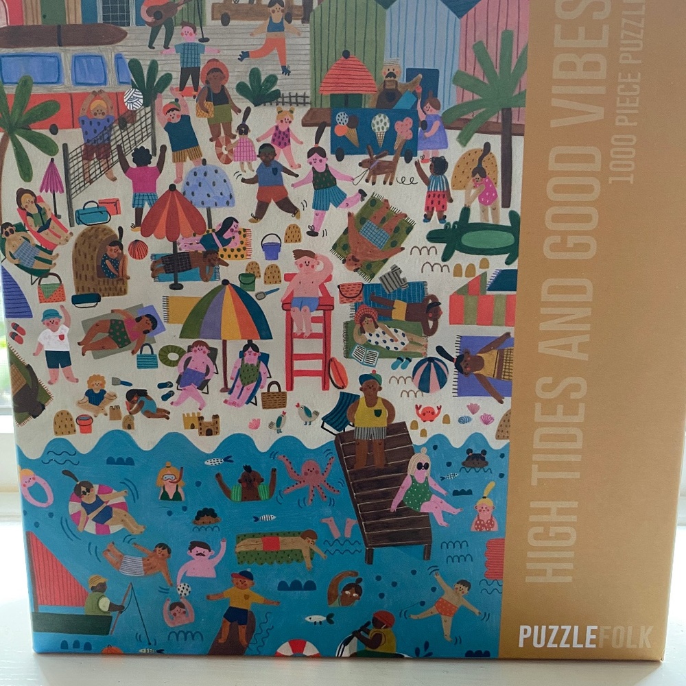 High Tides and Good Vibes 1,000 piece puzzle